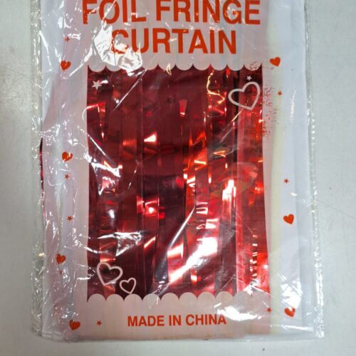 FOIL FRINGE CURTAIN